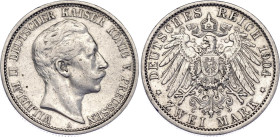 Germany - Empire Prussia 2 Mark 1904 A