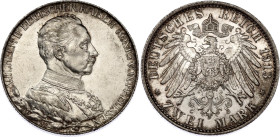 Germany - Empire Prussia 2 Mark 1913 A