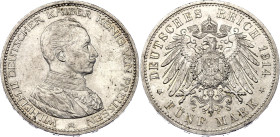 Germany - Empire Prussia 5 Mark 1914 A