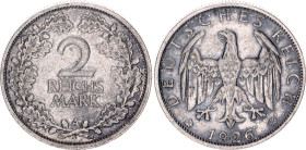 Germany - Weimar Republic 2 Reichsmark 1926 A