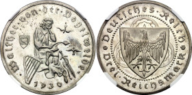 Germany - Weimar Republic 3 Reichsmark 1930 A NGC PF63