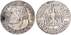 Germany - Third Reich 2 Reichsmark 1933 A