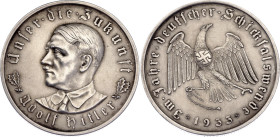Germany - Third Reich Silver Medal "Election of Adolf Hitler as Reich Chancellor" 1933
