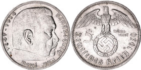 Germany - Third Reich 5 Reichsmark 1939 E