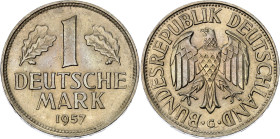 Germany - FRG 1 Deutsche Mark 1957 G