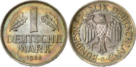 Germany - FRG 1 Deutsche Mark 1958 G