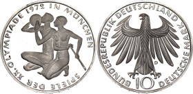 Germany - FRG 10 Deutsche Mark 1972 D