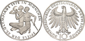 Germany - FRG 10 Deutsche Mark 1972 G