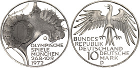 Germany - FRG 10 Deutsche Mark 1972 D