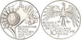 Germany - FRG 10 Deutsche Mark 1972 F