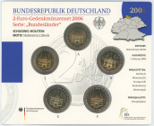 Germany - FRG Annual Coin Set of 5 x 2 Euro 2006