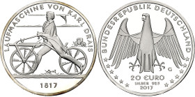 Germany - FRG 20 Euro 2017 G