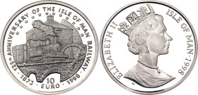 Isle of Man 10 Euro 1998 PM