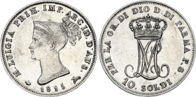Italian States Parma 10 Soldi 1815