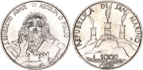 San Marino 1000 Lire 1980