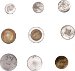 San Marino Annual Coin Set of 9 Coins 1986 R