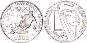 San Marino 500 Lire 1988 R