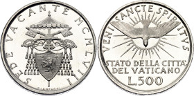 Vatican 500 Lire 1958