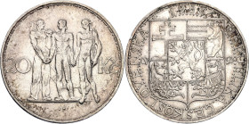 Czechoslovakia 20 Korun 1934