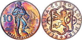 Czechoslovakia 10 Korun 1954