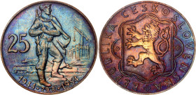 Czechoslovakia 25 Korun 1954
