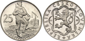 Czechoslovakia 25 Korun 1954 Proof