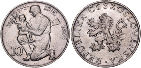 Czechoslovakia 10 Korun 1955