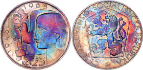 Czechoslovakia 25 Korun 1965