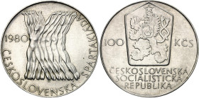 Czechoslovakia 100 Korun 1980