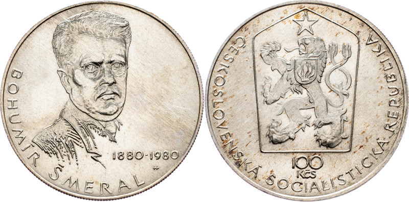 Czechoslovakia 100 Korun 1980

KM# 102, N# 20221; Silver; 100th Anniversary of...