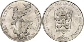 Czechoslovakia 100 Korun 1988