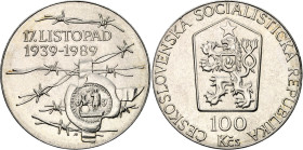 Czechoslovakia 100 Korun 1989