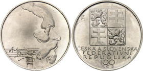 Czechoslovakia 100 Korun 1991