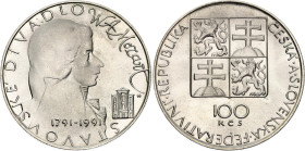Czechoslovakia 100 Korun 1991