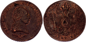 Austria 6 Kreuzer 1800 A
