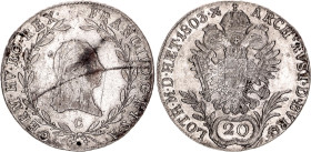 Austria 20 Kreuzer 1803 C