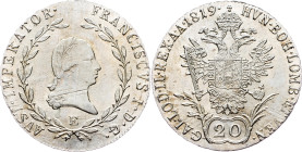 Austria 20 Kreuzer 1819 E