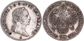 Austria 20 Kreuzer 1831 A