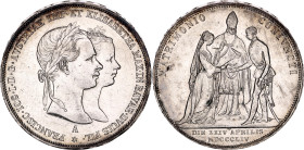 Austria 2 Gulden 1854 A
