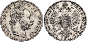 Austria 1 Florin 1881