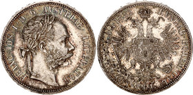 Austria 1 Florin 1882