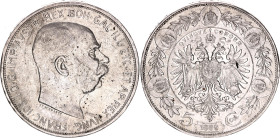 Austria 5 Corona 1909