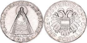 Austria 5 Schilling 1936