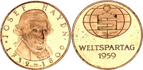 Austria Medal "Josef Haydn 1732 - 1809" 1959