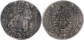 Hungary 15 Kreuzer 1675 KB