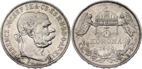 Hungary 5 Korona 1900 KB