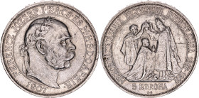 Hungary 5 Korona 1907 KB