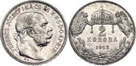 Hungary 2 Korona 1912 KB