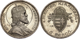 Hungary 5 Pengo 1938 BP