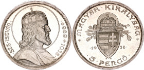 Hungary 5 Pengo 1938 BP